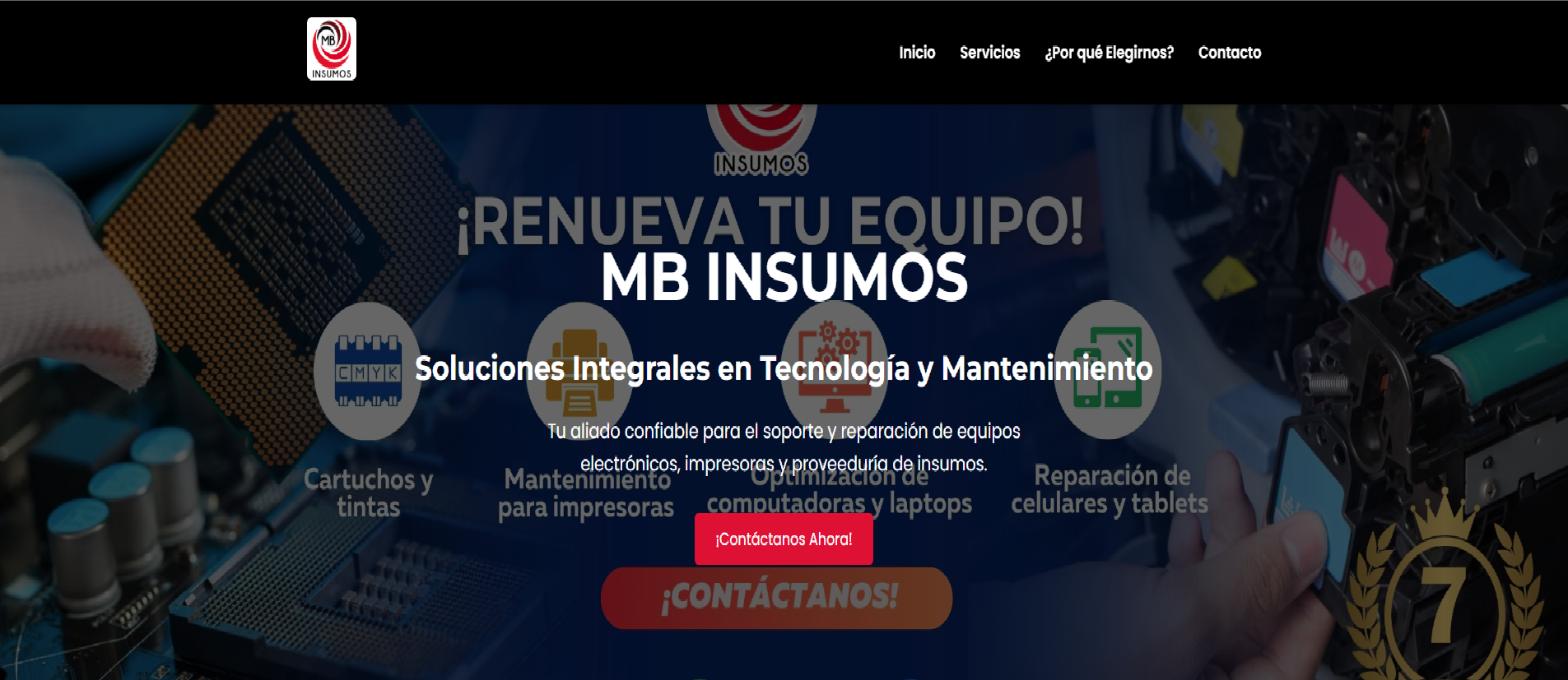 Plataforma MB Insumos